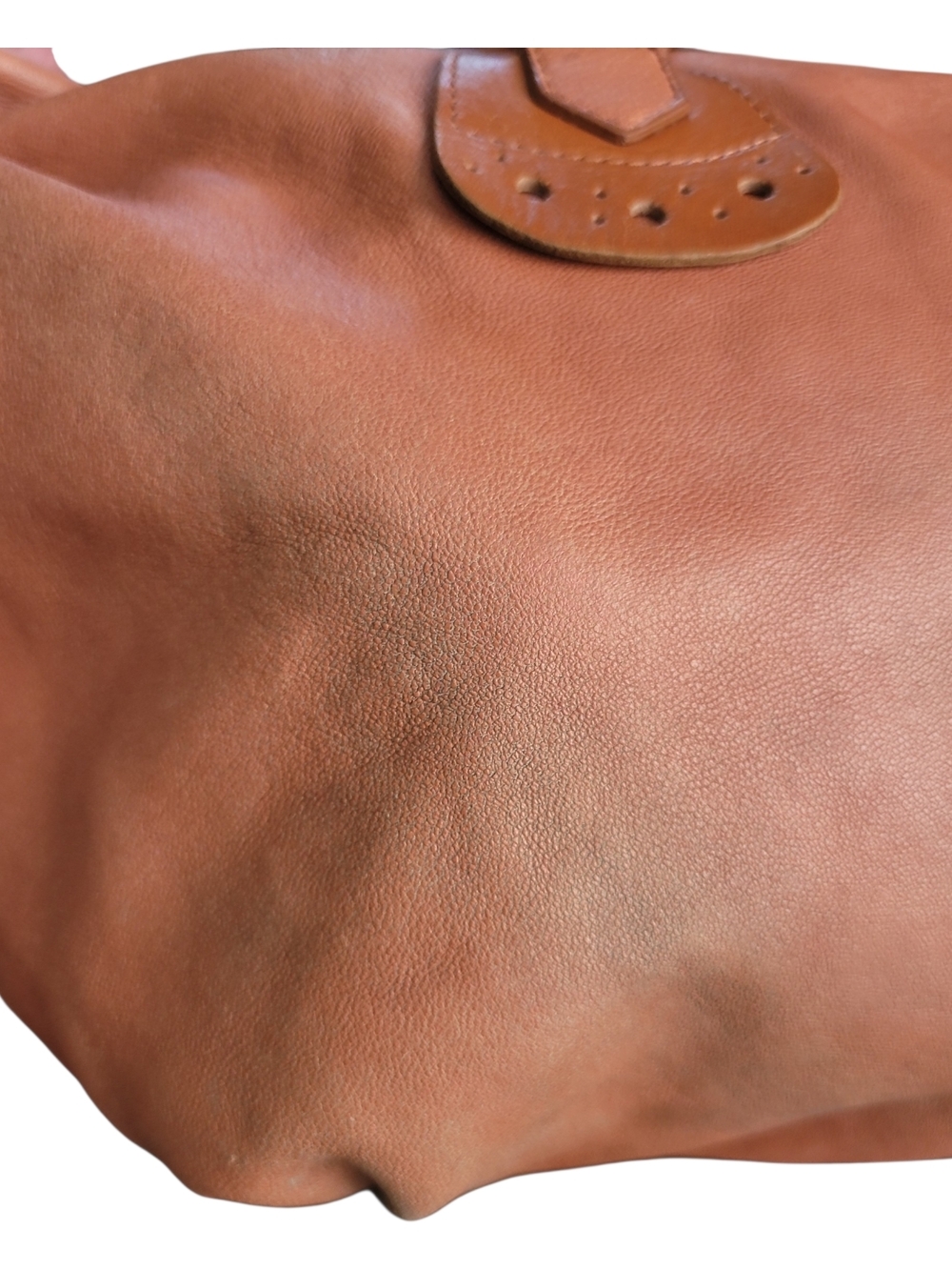 See By Chloe' 2 Way Handbag Shoulder Bag Leather Burnt Orange - Picture 6 of 13